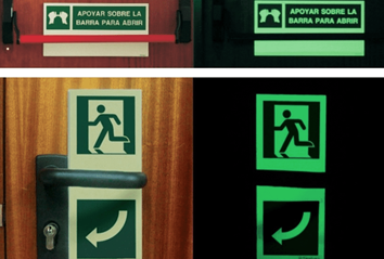 senaletica fotolunicente guayaquil