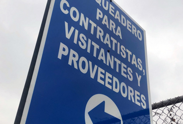 señaletica vertical en Guayaquil